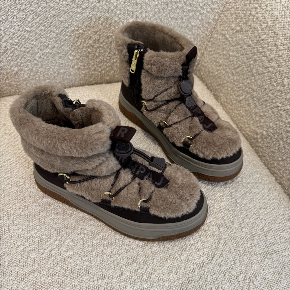 Pajar Canada Janie 2.0 Women’s Brown Snow Boots Size 7 - Picture 5 of 9